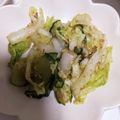 にゃんぶーー's cooksnap of when they made 【農家のレシピ】白菜のおかか和え.
