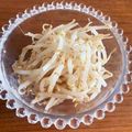 はるかるちょ☆'s cooksnap of when they made 袋ごとレンジでチン！超簡単もやしのナムル.