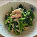 ☆ruchia's cooksnap of when they made レンジだけ簡単！ほうれん草とツナのサラダ.