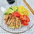 在宅勤務のおじさん's cooksnap of when they made ゴマ風味のタレがイケる✿うちの冷やし中華.