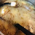 黒豆にゃんこ☆'s cooksnap of when they made もずくと豆腐のお味噌汁。.