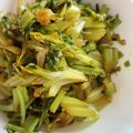 キュキュットさん's cooksnap of when they made 大量消費！セロリ＆葉丸ごとキンピラ♡.