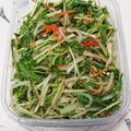 もふっともふもふ's cooksnap of when they made 簡単！常備副菜^ ^水菜ともやしナムル風.