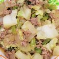 ゆ→ちむ❦180SX's cooksnap of when they made 簡単絶品野菜炒め.