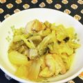 龍青空ママ's cooksnap of when they made 酒好き主人のおつまみ③焼き鳥風味の白菜煮.