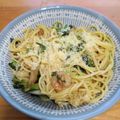 ミルお's cooksnap of when they made パクチーとエビのパスタ.