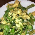 コバミツ's cooksnap of when they made 冷凍ほうれん草のスクランブルエッグ.