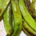 IHクッカー's cooksnap of when they made さやえんどうの油炒め☆.