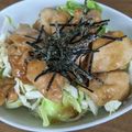 ひぃちゃんひー's cooksnap of when they made ★☆てりやきチキン丼☆★黄金比率で♪.
