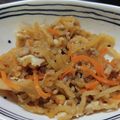 リトルピシュナ's cooksnap of when they made 簡単！激ウマ！豚挽き肉と切干大根の煮物.