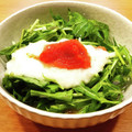 かなりんココりん's cooksnap of when they made 明太子と水菜と山芋の和え物.