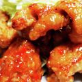 5本指くつした's cooksnap of when they made ☆スイートチリマヨ唐揚げ☆.