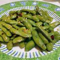 ちびたぬき♪'s cooksnap of when they made ビールのお供に♡枝豆ペペロンチーノ♡.