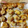 Azu1F871L☆'s cooksnap of when they made 簡単ミートソースリメイク☆ナスのチーズ焼.
