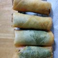 あゆはと's cooksnap of when they made 旨っ！カニカマとチーズの春巻き.