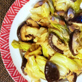 ぴ〜すけ✿'s cooksnap of when they made キャベツときのこの麺つゆマヨ炒め.