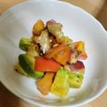 おぽチャン's cooksnap of when they made たことトマトとアボカドのわさび醤油サラダ.