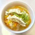 azbjbn's cooksnap of when they made 冷凍餃子で✿簡単餃子野菜スープ✿.