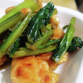 3yury's cooksnap of when they made ★鶏ささみと小松菜のニンニク炒め★.