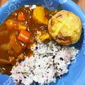 ☆あさ's cooksnap of when they made 新じゃがはいったカレーライス.