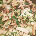 Sun Flover's cooksnap of when they made 豚マメとセロリ炒め.