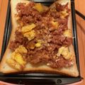 さおりん's cooksnap of when they made コンビーフのホットサンド.