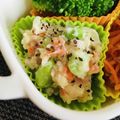 かなぽん☆☆'s cooksnap of when they made 枝豆と厚切りベーコンのごちそうポテサラ.