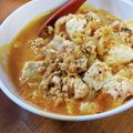 低カロ探検隊's cooksnap of when they made 簡単！挽肉と豆腐のキムチ煮込み！.