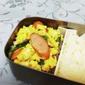 龍青空ママ's cooksnap of when they made ピーマンとウインナー卵炒め.
