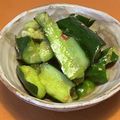 riemaruuuu's cooksnap of when they made たたききゅうり★中華ナムル風浅漬け.