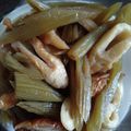 307号室's cooksnap of when they made ふきとこんにゃくの油炒め.