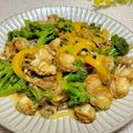 ルパンのかあさん☆彡's cooksnap of when they made ベビーホタテと彩り野菜のバター醤油炒め.