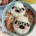 Kaori0720's cooksnap of when they made 簡単！ひつじのショーン☆キャラ弁・遠足.