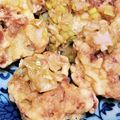 kaori238's cooksnap of when they made 大豆のお肉でやみつき油淋鶏風.