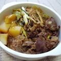 えれぼん's cooksnap of when they made 手軽に♪すき焼き風肉じゃが.