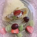 クック3VG036☆'s cooksnap of when they made ふわしっとりシフォンロール.