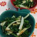 赤い電話's cooksnap of when they made ニラとちくわのおひたし.