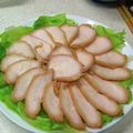 仲町紅依's cooksnap of when they made 鶏ハム にんにく醤油 おつまみ.