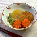 かっちゃん杉's cooksnap of when they made 簡単に作れる♪大根と牛蒡天の煮物作り置き.