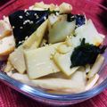 ☆☆あっきん☆☆'s cooksnap of when they made 簡単！大量消費に☆筍とワカメの中華炒め.