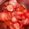 クックCTUCUP☆'s cooksnap of when they made 簡単！ラディッシュの甘酢漬け.