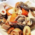 あまね's cooksnap of when they made れんこんとこんにゃくと豚肉の煮物.