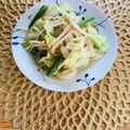 ボブナナ's cooksnap of when they made キャベツともやしのガーリックペッパー炒め.