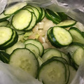 葉月優希's cooksnap of when they made きゅうりとみょうがのレタスサラダ.