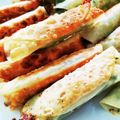 ミカ★ヅキ's cooksnap of when they made 大葉とチーズのくるくる巻き餃子.