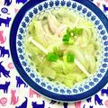 ふたごゆき's cooksnap of when they made ♪えのきベーコンレタススープ♪.