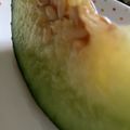 ﾌﾞﾚﾝﾀﾞ's cooksnap of when they made メロンの切り方.
