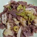 MUJIRUSI☆'s cooksnap of when they made ダイエット！牛キャベツのダシ蒸し焼き.