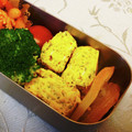 龍青空ママ's cooksnap of when they made 彩りグー☆小エビと青のりの厚焼き卵.