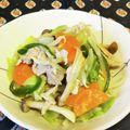龍青空ママ's cooksnap of when they made 息子の大好きな☆野菜炒め.